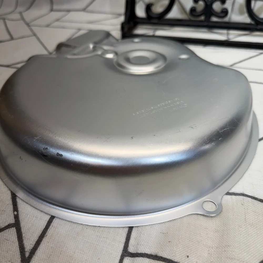 Wilton Football Helmet Cake Pan Silver Aluminum Sports Theme 2105-4102